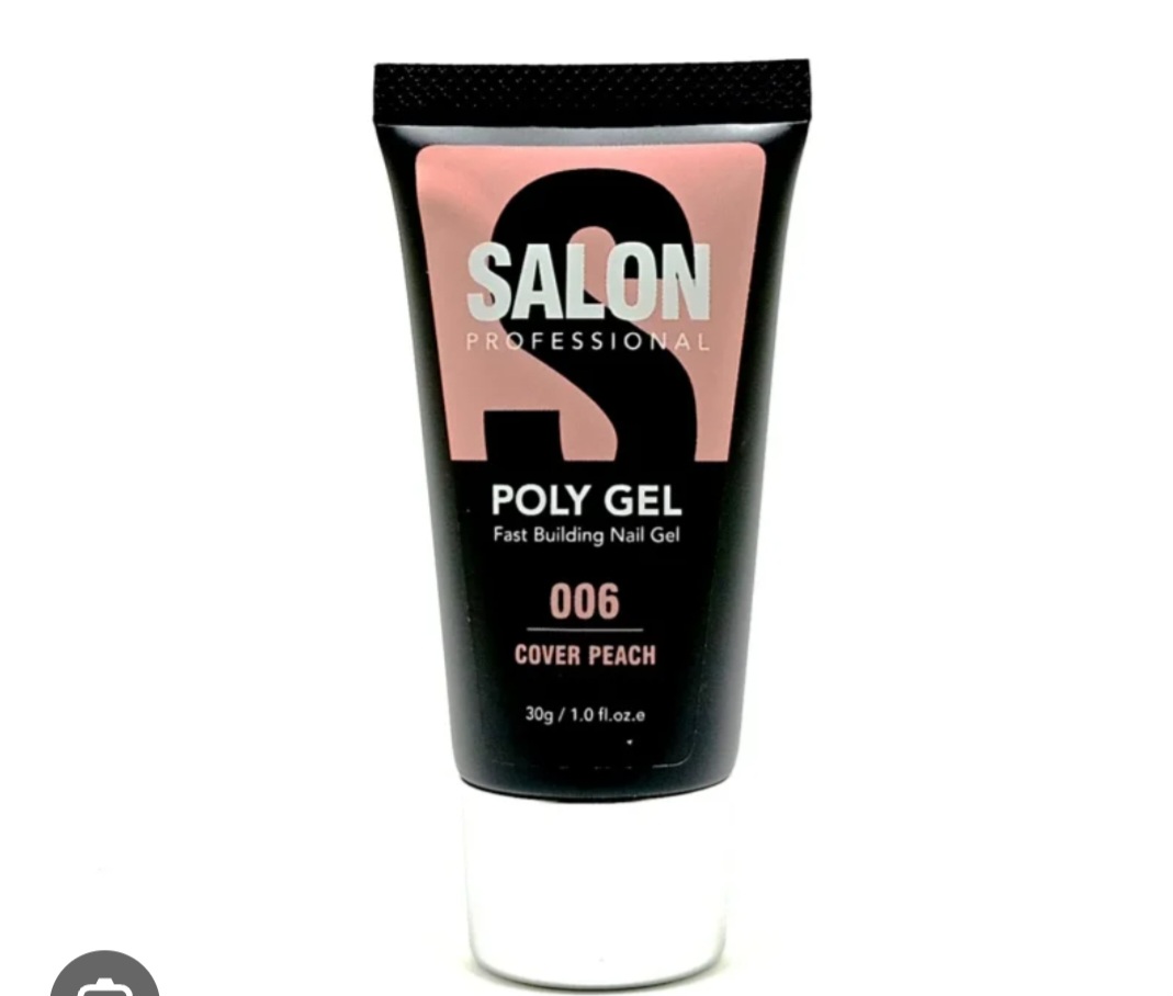 پلی ژل 30 میل سالن (هلویی)